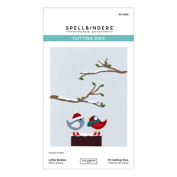 Spellbinders Etched Dies - Little Birdies, S4-1453