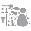 Spellbinders Etched Dies - Country Snowman, S4-1457