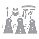 Spellbinders Etched Dies - The Snow Notes, S4-1461