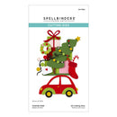 Spellbinders Stamp Etched Dies - Yuletide Ride, S4-1462