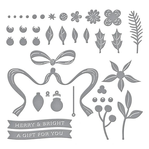 Spellbinders Etched Dies - Gifting Bow, S4-1468