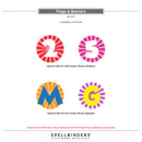 Spellbinders Etched Die Set - Flags & Banners, S4-1471
