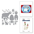 Spellbinders Etched Dies - Polar Bear Pals, S4-1475 by Simon Hurley