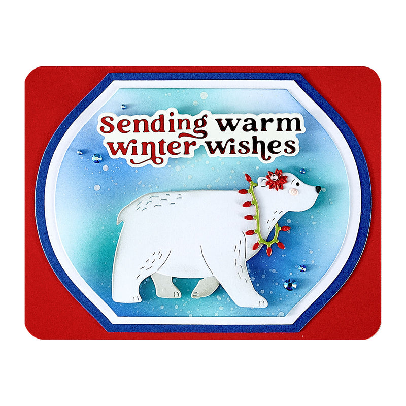 Spellbinders Etched Dies - North Pole Friends Bundle, BD-0994 by Simon Hurley