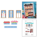 Spellbinders Etched Dies - Everyday Windows, Curtains and Flower Boxes, S4-1537