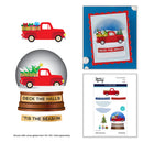 Spellbinders Etched Die Bundle - Snowglobe Scenes, BD-1160 Simon Hurley