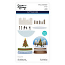 Spellbinders Etched Die Bundle - Snowglobe Scenes, BD-1160 Simon Hurley