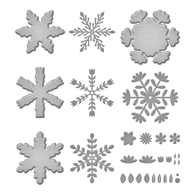 Spellbinders Etched Dies -Delicate Snowflakes, S5-594