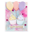 Spellbinders Etched Dies - Birthday Wreath Add-Ons, S5-600 by: Suzanne Hue