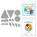 Spellbinders Etched Dies - Stitched Petal Bloom, S5-637