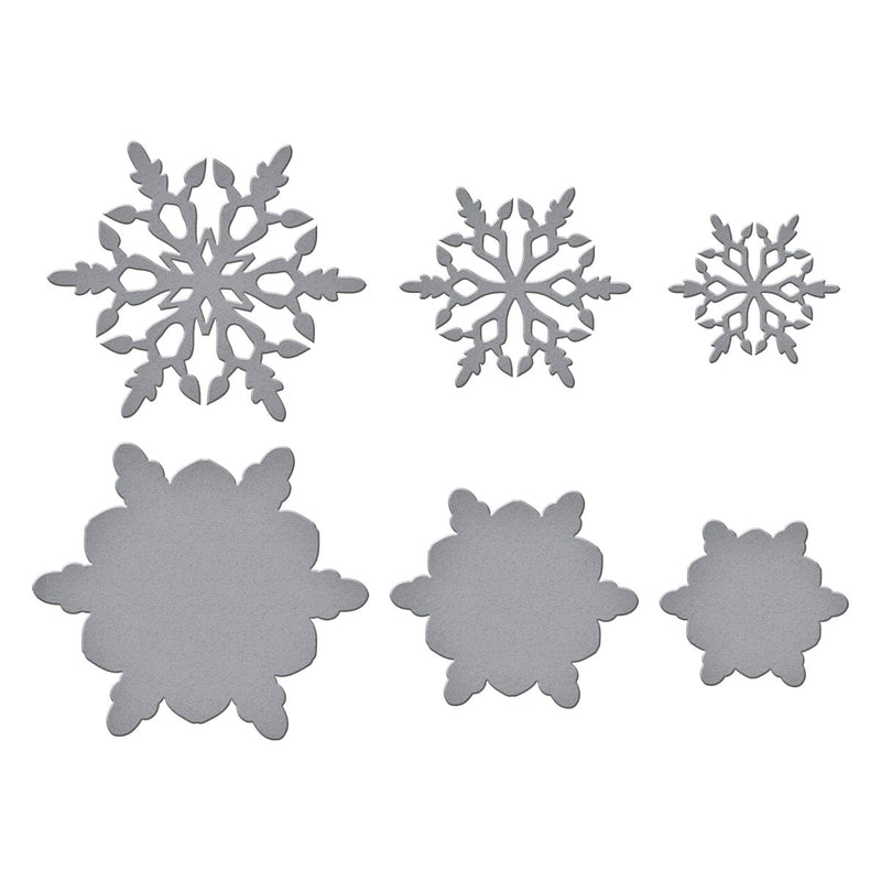 Spellbinders Etched Dies - Layering Snowflakes, S5-651