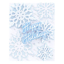 Spellbinders Etched Dies - Handwritten Holdiay Sentiments, S5-654