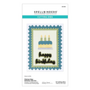 Spellbinders Etched Dies - Pinking Edge Birthday Add-Ons, S5-656