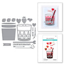 Spellbinders Etched Die Set - Love on the Rocks, S5-668