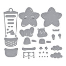 Spellbinders Etched Die Set - Swinging Among the Stars, S5-669