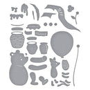 Spellbinders Etched Die Set - Pooh & Piglet, S5-682