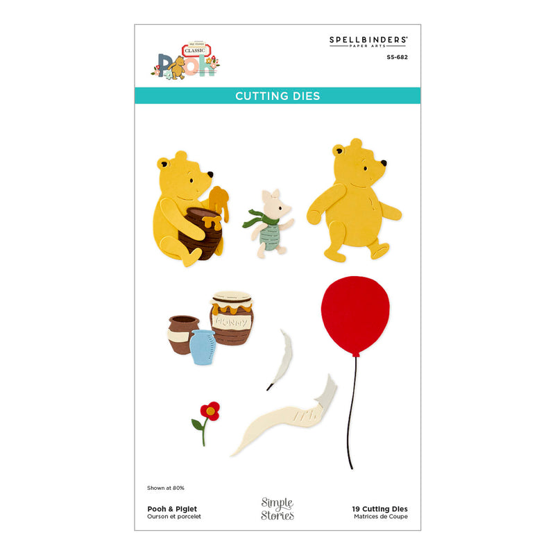 Spellbinders Die Bundle - Say Cheese Classic Pooh Die Bundle, BD-0940