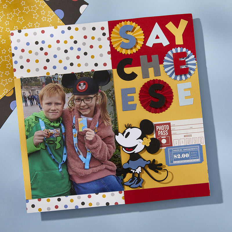 Spellbinders Die Bundle - Say Cheese Classic Mouse Alphabet & Numbers, BD-0968