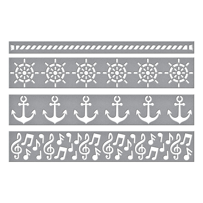 Spellbinders Etched Die Set - Classic Mouse Borders, S5-704