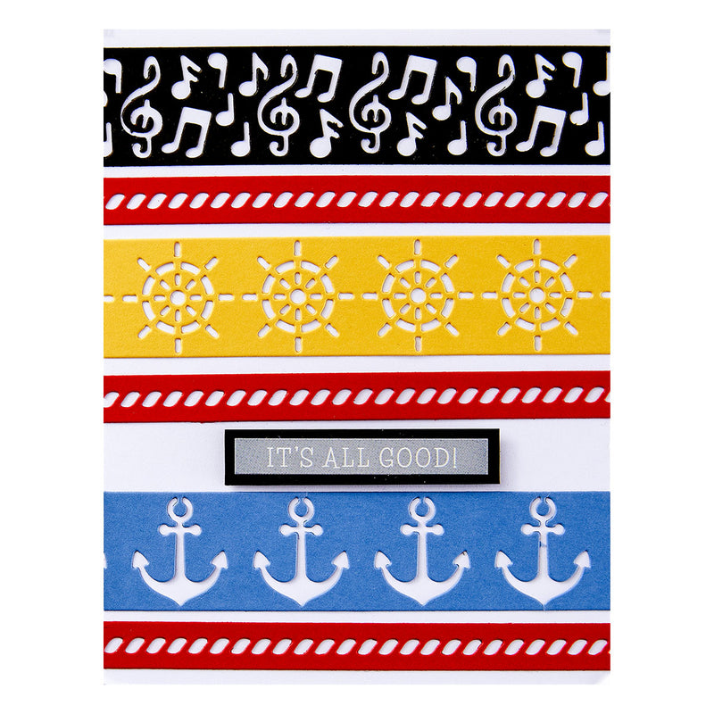 Spellbinders Etched Die Set - Classic Mouse Borders, S5-704