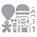 Spellbinders Etched Dies Candy Christmas - Gingerbread Delivery, S5-713