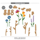 Spellbinders Etched Dies - Whimsical Blooms, S5-742 Vicky Papaioannou