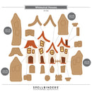 Spellbinders Die Bundle - Whimsical Village Collection, BD-1061 Vicky P