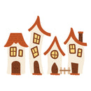 Spellbinders Etched Dies - Whimsical Houses, S5-746 Vicky Papaioannou
