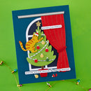 Spellbinders Etched Dies - Christmas Cats Window View, S5-761 Yana