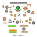 Spellbinders Etched Dies - Frank, S5-770 Simon Hurley