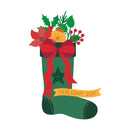 Spellbinders Etched Dies - Old Fashioned Christmas Stocking, S5-777