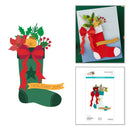 Spellbinders Etched Dies - Old Fashioned Christmas Stocking, S5-777