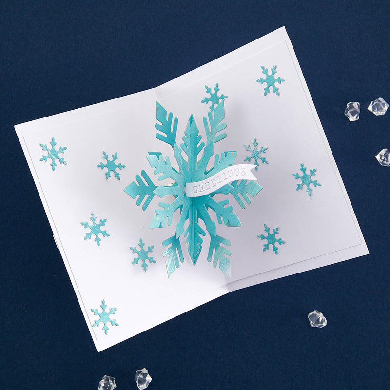 Spellbinders Etched Dies -Pop-up Snowflake, S6-212