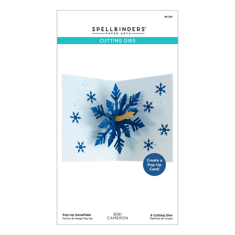 Spellbinders Etched Dies -Pop-up Snowflake, S6-212