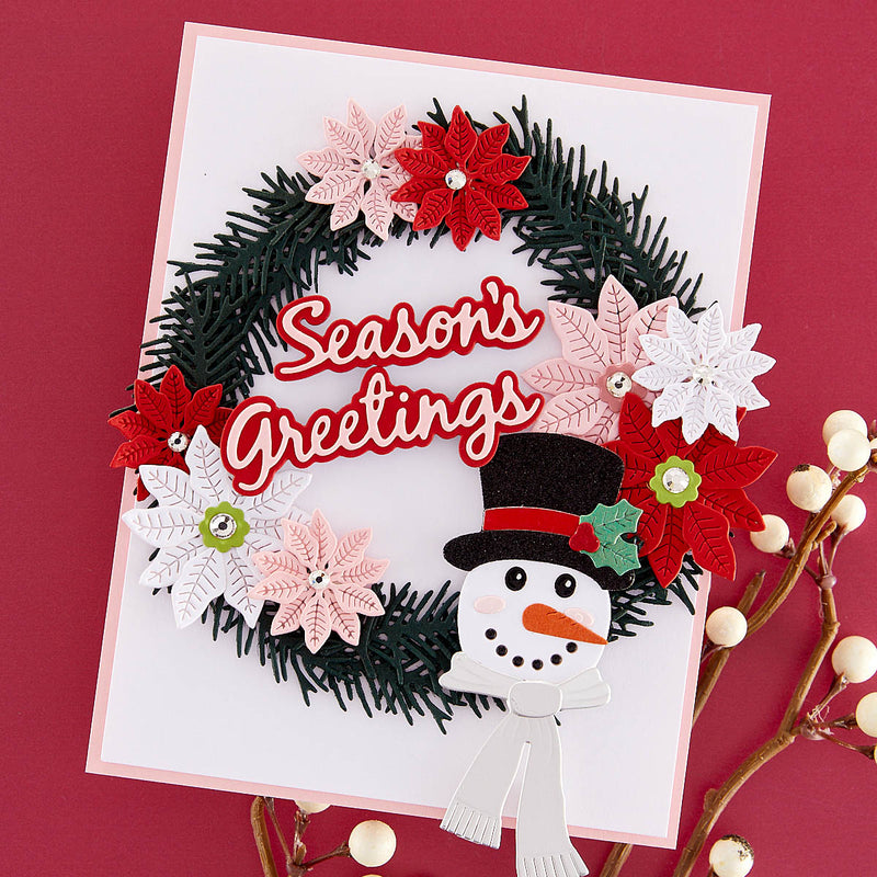 Spellbinders Etched Dies - Christmas Wreath Add-Ons, S6-219 by: Suzanne Hue