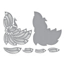 Spellbinders Etched Dies - Glorious Peacock, S6-237 by Dawn Bibby
