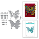 Spellbinders Etched Dies - Peacock Butterfly, S6-238 by Dawn Bibby