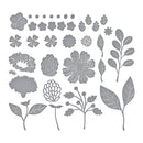 Spellbinders Etched Die Set - Vivid Blooms, S6-250