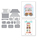 Spellbinders Etched Die Set - Flower Cart, S6-253 Simple Stories