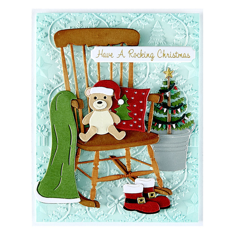 Spellbinders Etched Dies - Country Rocking Chair, S6-258