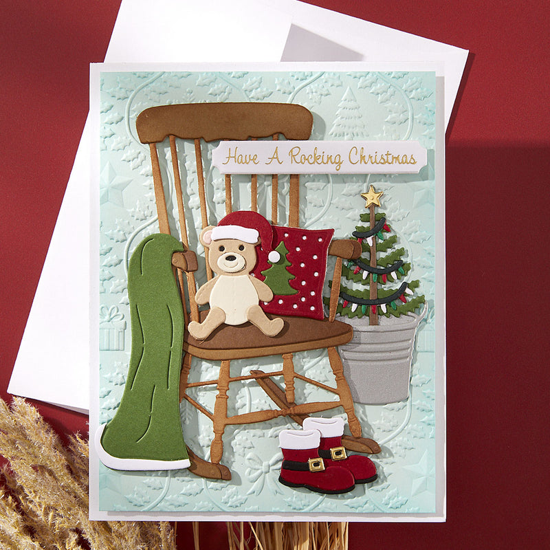 Spellbinders Etched Dies - Country Rocking Chair, S6-258