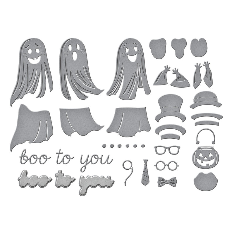 Spellbinders Etched Dies - Boo Crew, S6-264 by Simon Hurley