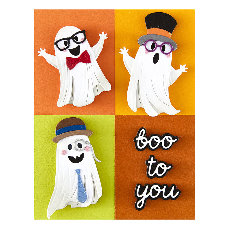 Spellbinders Etched Dies - Boo Crew, S6-264 by Simon Hurley