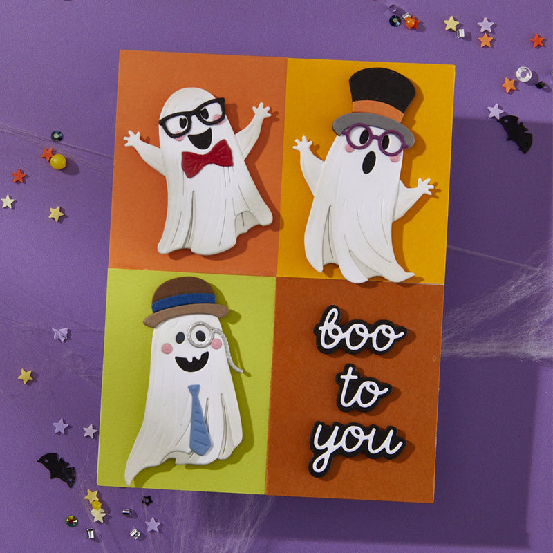 Spellbinders Etched Dies - Boo Crew, S6-264 by Simon Hurley