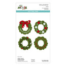 Spellbinders Etched Die Set - Classic Mouse Holiday Wreath, S6-265