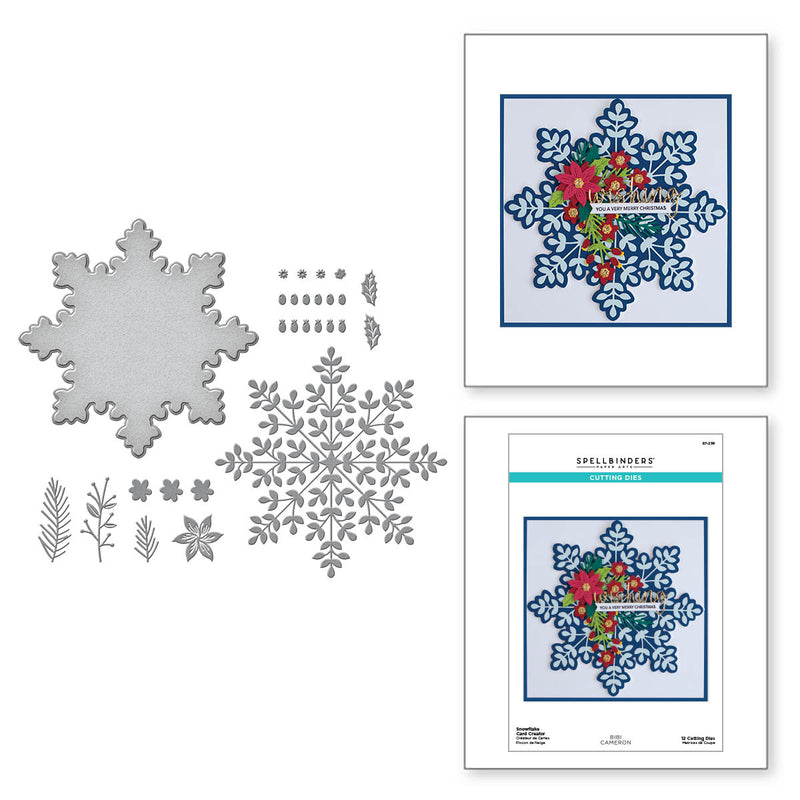 Spellbinders Etched Dies -Snowflake Card Creator, S7-236