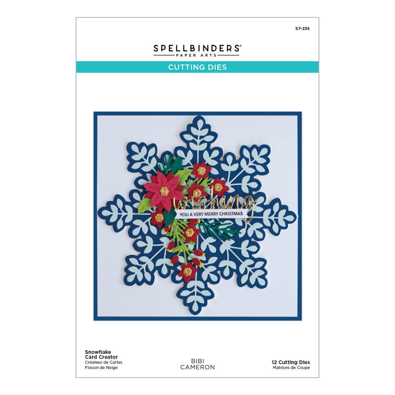 Spellbinders Etched Dies -Snowflake Card Creator, S7-236