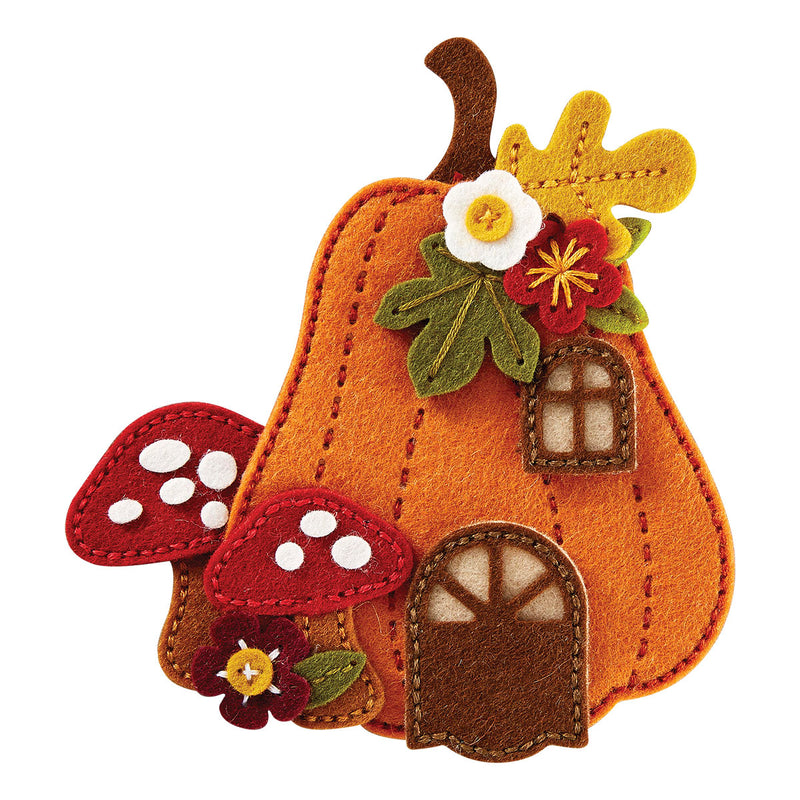 Spellbinders Etched Die Set - Felt Pumpkin Lane House, S7-261 by: Nichol Spohr