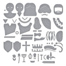 Spellbinders Etched Die Set - Reversible Royal Court, S7-266