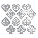 Spellbinders Etched Die Set - Kaleidoscope Noble Suits, S7-267